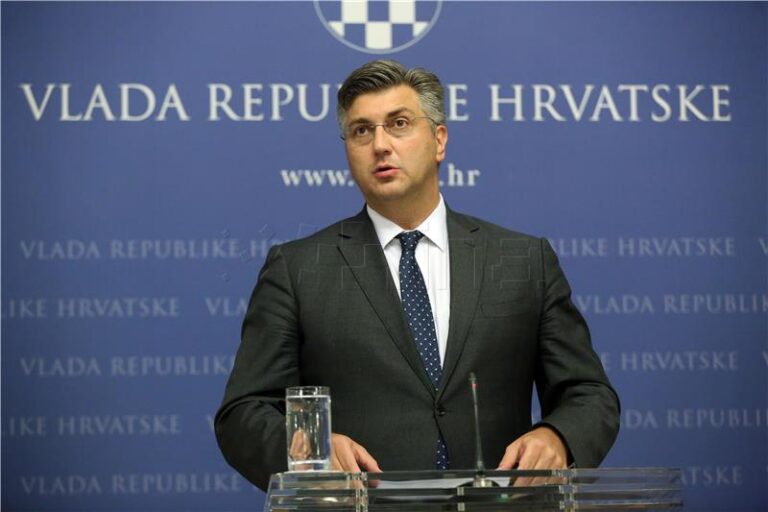 Plenković: “Za dom spremni” vezan za NDH i ustaški režim