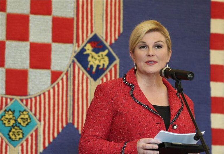 Grabar-Kitarović: Hrvatska je branila BiH, nije sudjelovala u udruženom zločinačkom pothvatu…FOTO