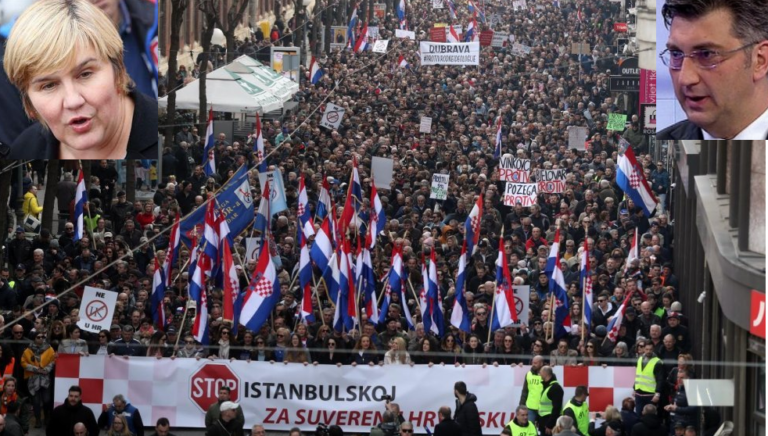 U IME OBITELJI O ISTAMBULSKOJ: Željka Markić šalje Plenkoviću uskrsni dar i poručuje: Premijer ne govori istinu, evo i dokaza