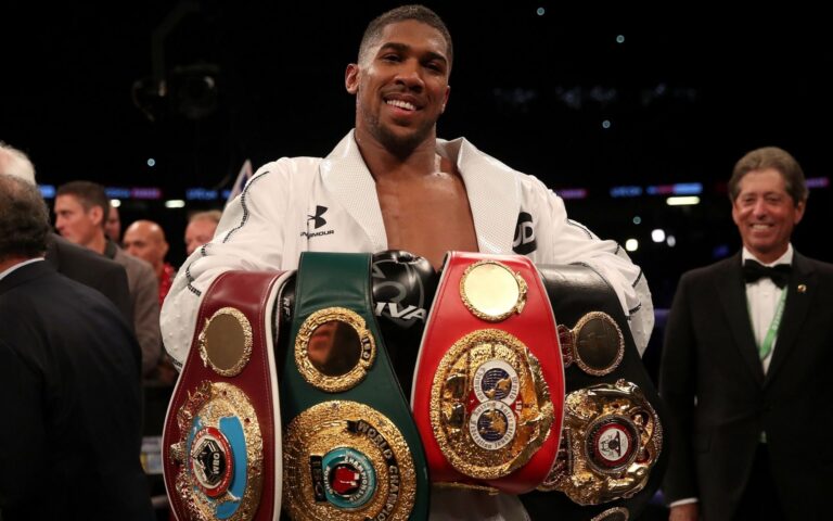 SPEKTAKL: TEŠKAŠ Anthony Joshua pobjedom protiv Josepha Parkera ujedinio četiri pojasa po WBA, IBO, IBF a sad je i WBO svjetski prvak!