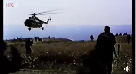 VIDEO: Dolazak 3. gardijske brigade na zadarsko bojište helikopterskim desantom…Bilo nam je jako čudno kad smo došli- nema položaja, nije osigurano s minama, bio je to šok za nas…