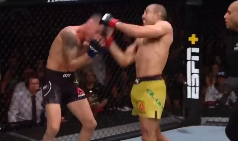 VIDEO: ‘NESTAO’ NAKON 44 SEKUNDE DRUGE RUNDE Bivši UFC-ov prvak uraganskom serijom stigao do velike pobjede, a onda je uslijedila burna proslava