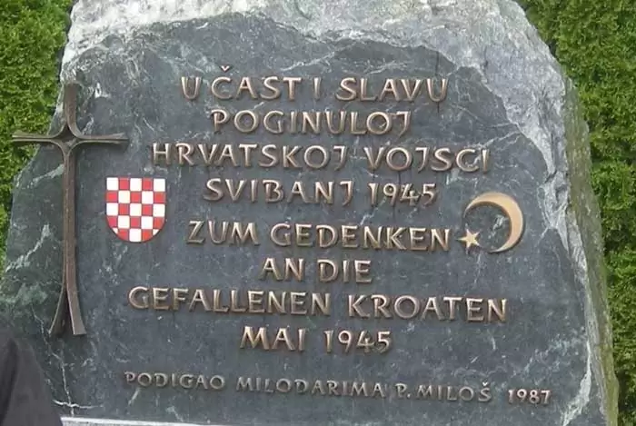 U Domovinskom ratu izgubio je dva sina: Spomen obilježje na Bleiburškom polju podigao je Brotnjak Petar Miloš!