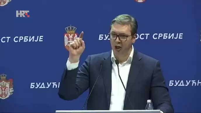 VIDEO Srbin Vučić zajapureno-kosovske dužnosnike nazvao bandom iz Prištine!…”Nikad više neće biti Oluje i Bljeska”…