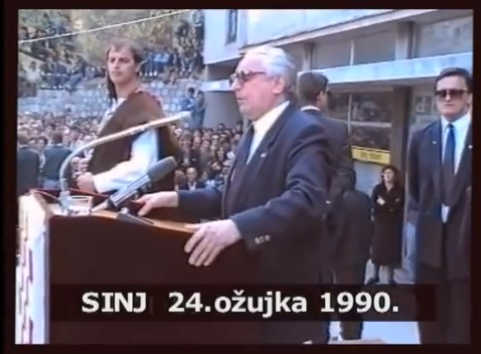 VIDEO: Poslušajte vi današnji političari, licemjeri, vi povijesni muljatori i vi srbi, udbaši i kosovci, kreatori kaosa, što vam je Franjo Tuđman poručio još 1990. godine…