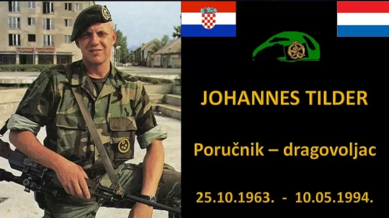 IN MEMORIAM:VIDEO- Nizozemski dragovoljac Johannes Tilder, veliki ratnik širokog osmjeha…srpski zločinci su mu kukavički pucali u leđa pa u potiljak…