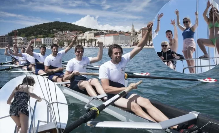 VIDEO Regata sv. Duje: Splitske legende drugu godinu zaredom bolje od kolega iz Oxforda i Cambrigdea