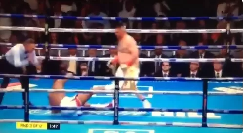 EKSKLUZIVAN VIDEO: VELIKA senzacija u New Yorku: Antony Joshua brutalno nokautiran, izgubio sve titule! Simpatični debeljko Ruiz- unakazio Joshuu koji na kraju nije zao gdje se nalazi…