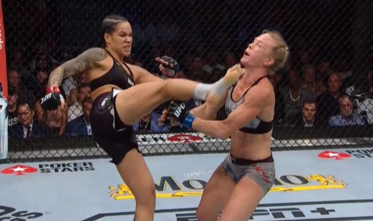 FOTO-VIDEO: ONA je jednostavno najjača!-Fantastična Amanda Nunes čistim high kickom nokautirala Holly Holm