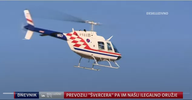 VIDEO Skandal u hrvatskoj vojsci: Trojica pilota ratnog zrakoplovstva u helikopteru prevezla švercera oružjem, policija u njihovim domovima našla – vojno streljivo