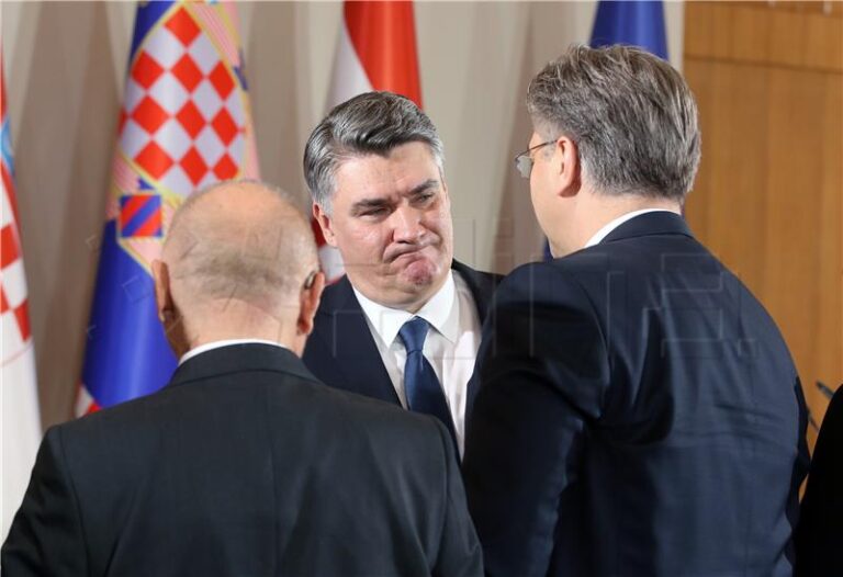 Plenković nije htio komentirati Milanovićevu inauguraciju…