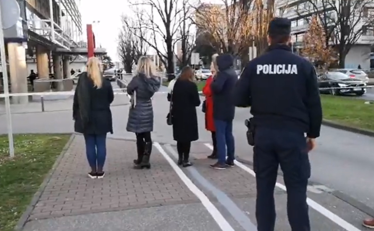 ZAGREB:VIDEO Evakuirana zgrada na Miramarskoj zbog dojave o mogućoj eksplozivnoj napravi