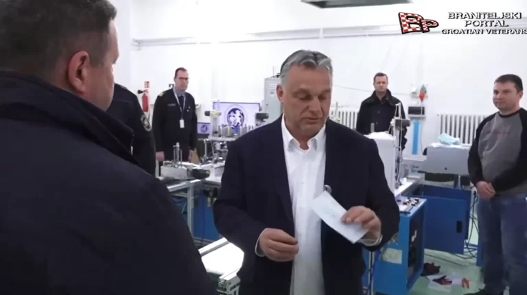 (VIDEO) NITKO KAO VIKTOR: Orban nabavio stroj za izradu maski!… Mađarska postaje veliki proizvođač zaštitnih maski!