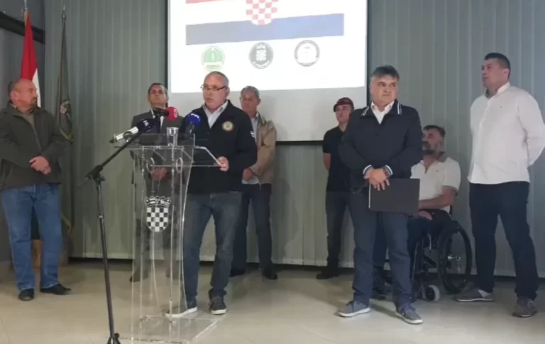 FOTO-VIDEO-Veterani: Načela Deklaracije o Domovinskom ratu pretvoriti u zakonske odredbe…Maras: Milanović svojom izjavom treći puta pokopao poginule branitelje…