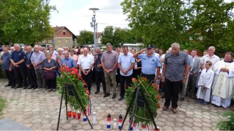 Misa zadušnica i polaganje vijenaca u Gornjim Bogićevcima za sve hrvatske branitelje…