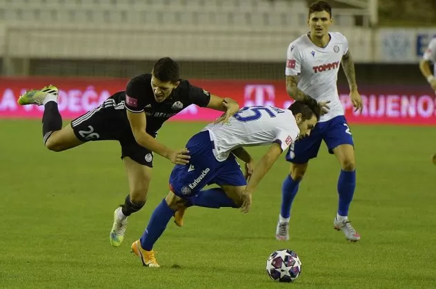 Hajduk i Slaven Belupo podijelili bodove, prvijenac Diamantakosa