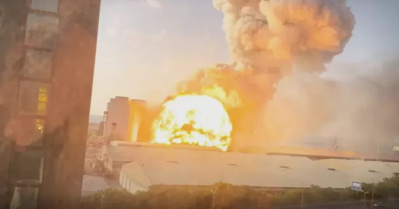 Eksplozija u Bejrutu Foto: YouTube/Screenshot