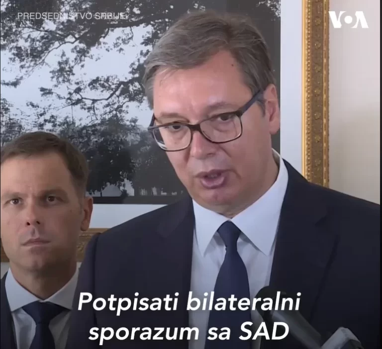 VIDEO Ekspresno raskrinkana Vučićeva laž, da je Srbija potpisala bilateralni sporazum sa SAD!…Potpisao je sporazum o suradnji Srbije i Kosova!