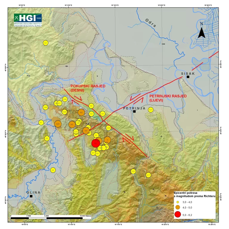 NOVOSTI Priopćenje za medije – Izvješće Hrvatskog geološkog instituta o potresima