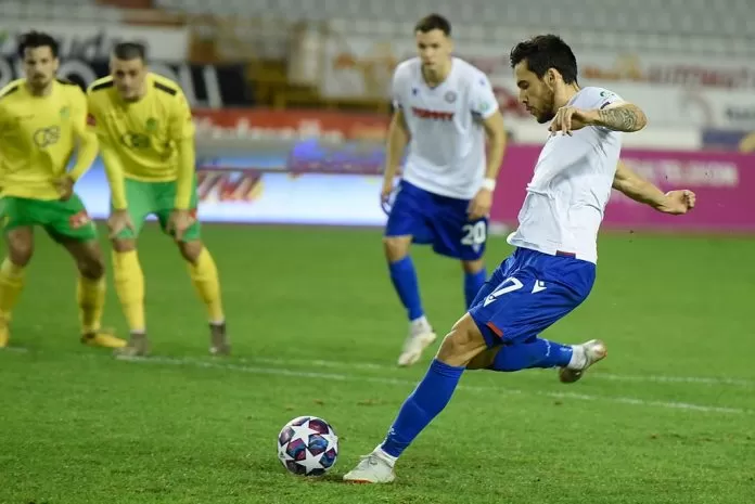 Splitski Hajduk na Poljudu uspio pobijediti posljednju Istru 1961