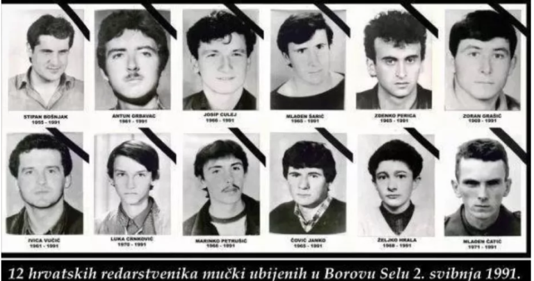 NEKAŽNJENI SRPSKI ZLOČIN!! BOROVO SELO – ZABORAVLJENA MLADOST: PRISJETIMO SE NA DANAŠNJI DAN 02.05. 1991. BOROVA SELA GDJE SU BRUTALNO MASAKRIRANI HRVATSKI POLICAJACI OD STRANE SRBA I ČETNIKA