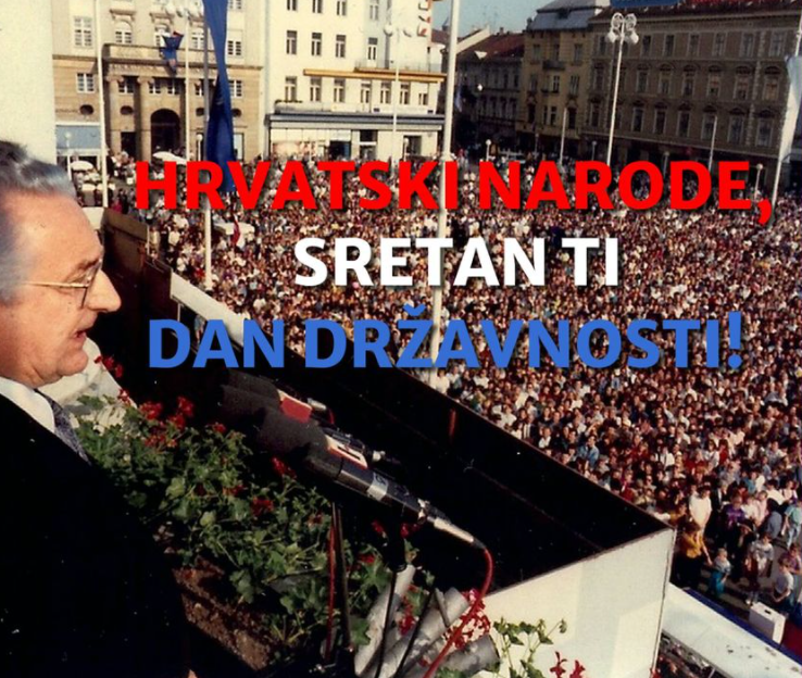 Čestitamo Dan državnosti Republike Hrvatske! Neka dragi Bog blagoslovi cijeli hrvatski narod i našu jedinu i vječnu domovinu Hrvatsku!!