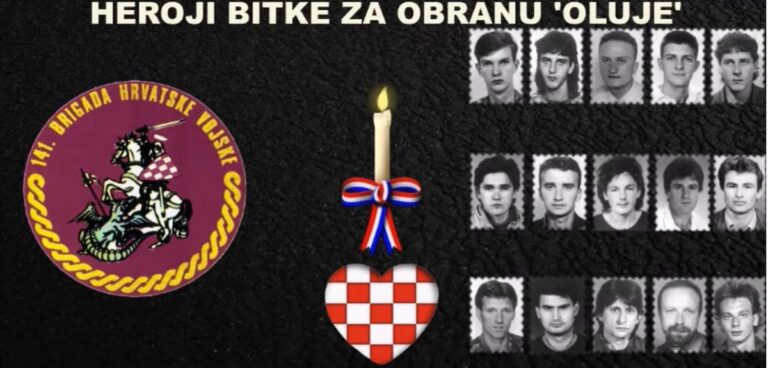 U spomen herojima 141. brigade HV/Bitka za obranu ‘Oluje’, B.Grahovo 12.-15. kolovoza 1995.Bila je to krvava bitka, borba prsa o prsa, pravi pakal. Dok su drugi feštali Oluju,141. brigada je proživljavala tragediju.