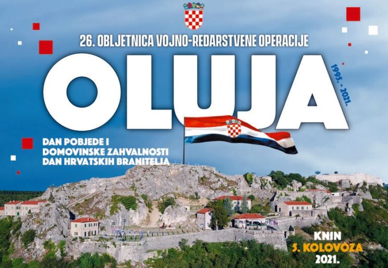 U Kninu najavljen program obilježavanja 26. obljetnice VRA Oluja!