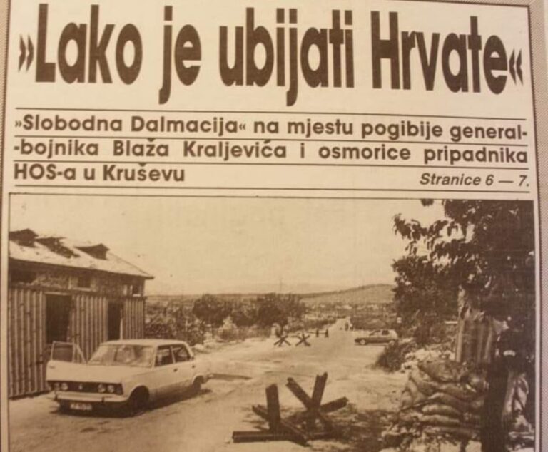 Kako je ubijen Blaž Kraljević? 29 godina otkako su kod Kruševa nedaleko Mostara likvidirani general HOS-a Blaž Kraljević i osmorica pripadnika HOS-a