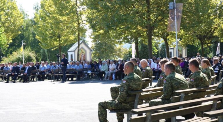 Na „Sveti petak“ u ludbreško svetište Predragocjene Krvi Kristove hodočastila Hrvatska vojska i policija