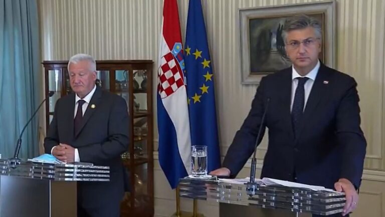 NOVO Plenković: Odbijamo zamolnicu koja je stigla iz BiH za procesuiranje hrvatskih ratnih generala! VRA Oluja i Bljesak su temelji moderne Hrvatske države!