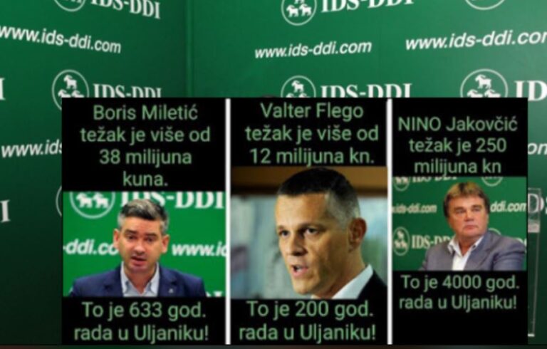 IDS veliča i slavi komunističke zločince, a traži da se zabrani Za dom spremni?!