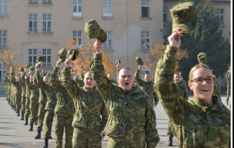 Svečanu prisegu položilo je 234 ročnika i ročnica u vojarni “123. brigade HV” u Požegi…