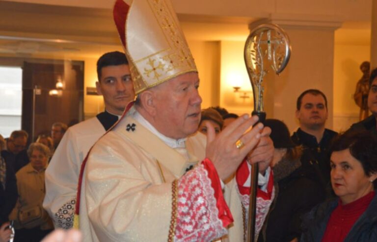 FOTO Beogradski nadbiskup Hočevar o Stepincu, naslikanom  u paklu na freski pravoslavne crkve: Tražit ću susret s vrhom SPC-a