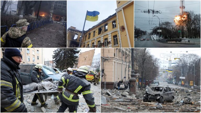 FOTO Pogledajte kako izgledaju ukrajinski gradovi nakon ruske invazije…Ovako su srpski agresori rušili Hrvatske gradove!