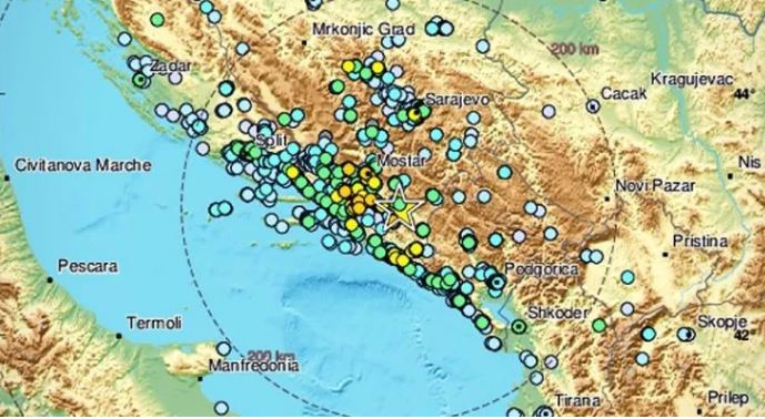 Novi jak potres u Hercegovini! Probodio je i Dubrovčane.. Treslo je na sve strane…