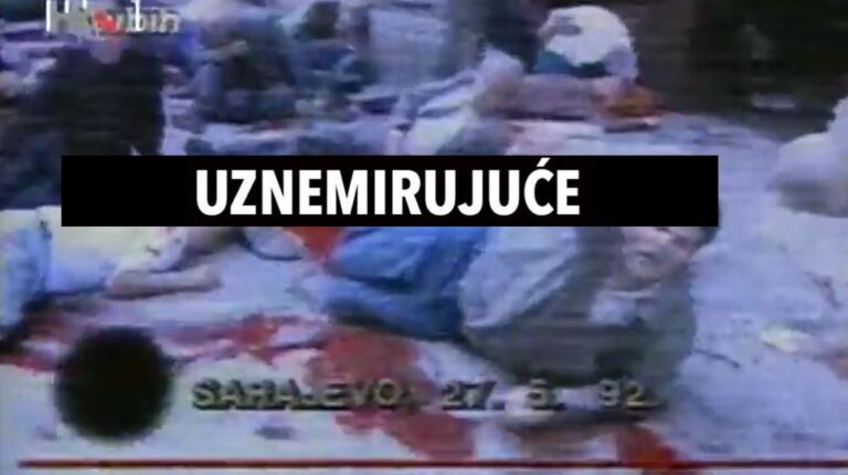 UZNEMIRUJUĆI VIDEO Krvava opsada Sarajeva, od strane Vojske Republike Srpske, započela je petog travnja 1992. godine…Aleksandar Vučić naoružan poviše Sarajeva!