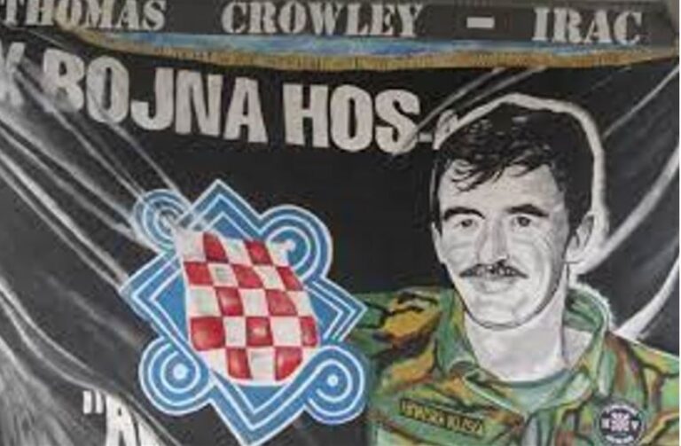 Na današnji dan 10.06.1995. godine poginuo je dragovoljac HOS-a, legendarni Irac hrvatskog srca Thomas Crowley!  “JOSIPOVIĆ SE NAKLONIO POZDRAVU “ZA DOM SPREMNI”!