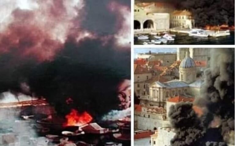 (VIDEO) LISTOPAD 1991.: SRPSKO CRNOGORSKA BARBARSKA AGRESIJA NA DUBROVNIK I RAZARANJE SELA RAVNOG