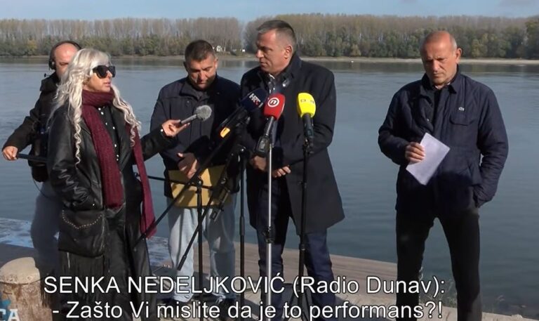 VIDEO IZ VUKOVARA: Pogledajte kako su Ćipe, Josić i Radić ušutkali Pupovčevu provokatoricu sa srpskog Radija Dunav!